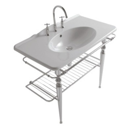 Фото Консоль под раковину Globo Paestum (PATC23) белый