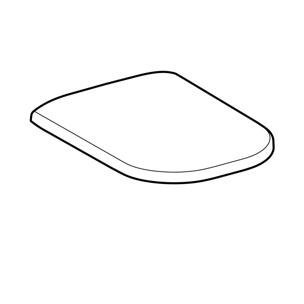 Geberit Smyle 500.236.01.1 Сиденье с крышкой, для унитаза