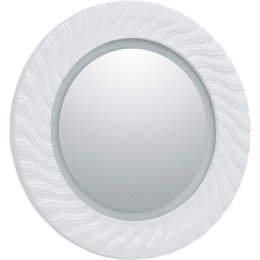 Зеркало Aquanet Милан 80 белый LED