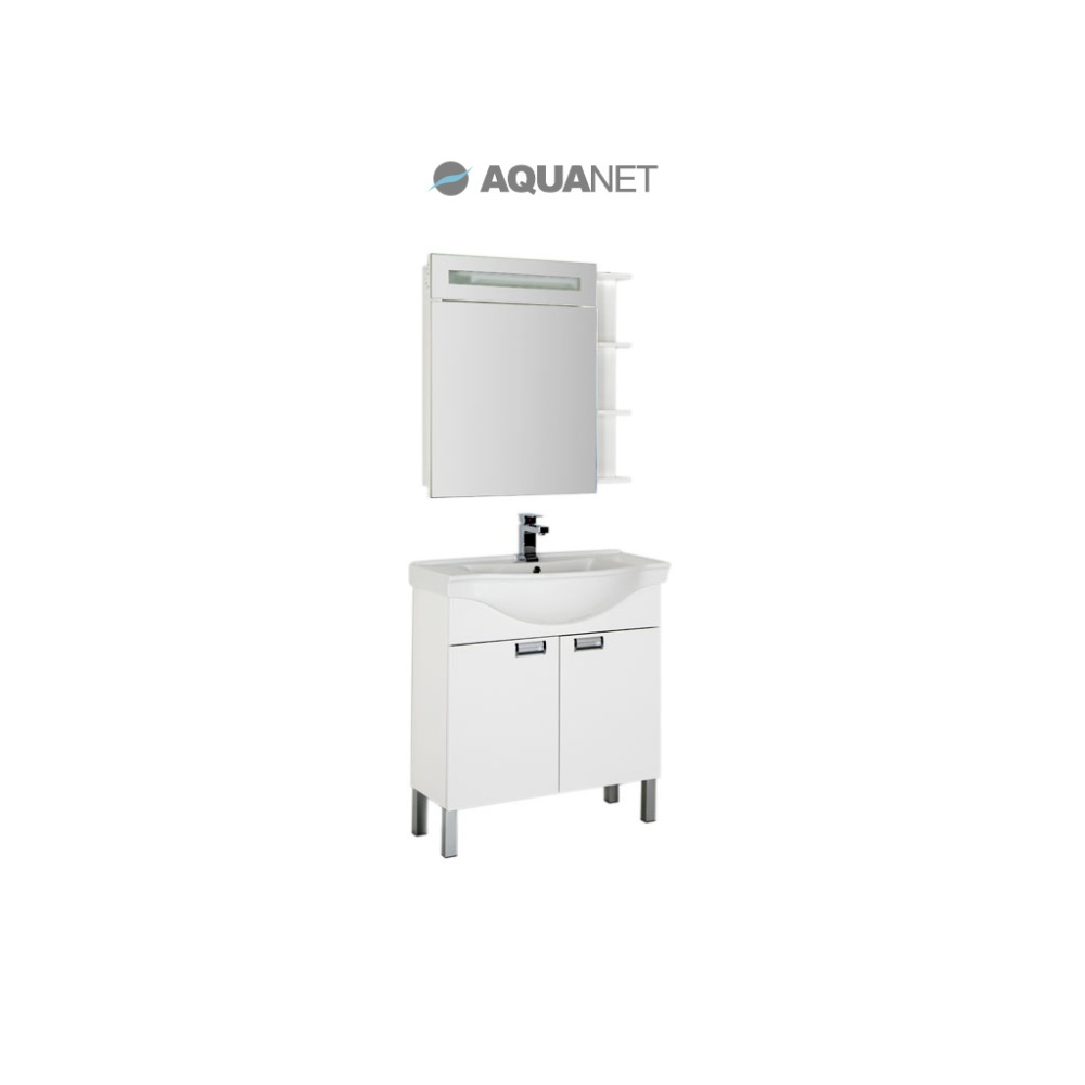 Мебель для ванной Aquanet Адель 80 белый
