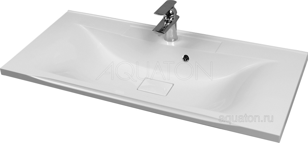 Фото Раковина Aquaton Премьер М 100 белая 1A70473KPR010