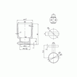 Villeroy&Boch Elements-Tender TVA15101800061 Стакан для зубных щеток