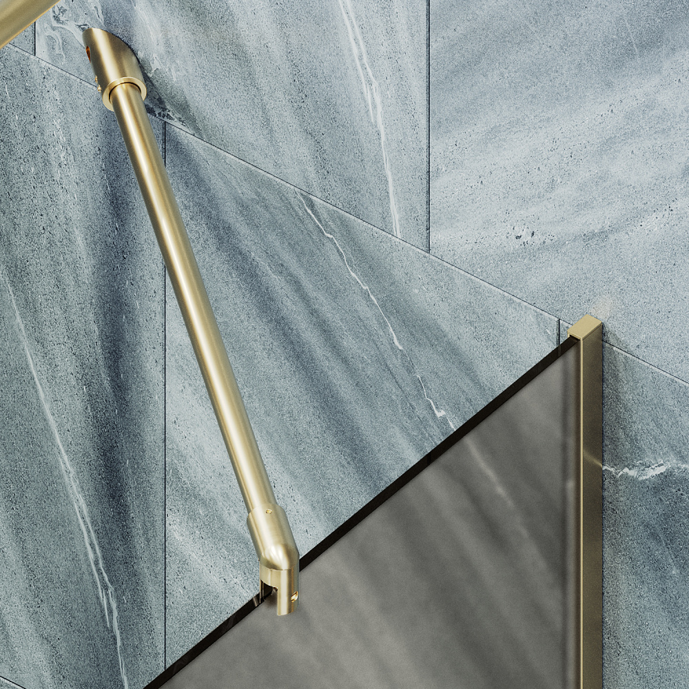 Фото Шторка на ванну Maybah Glass MGV-75-3у в узком профиле