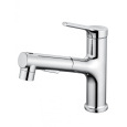 Смеситель для раковины с выдвижным изливом Wonzon&Woghand (WW-A40862-CR) Хром