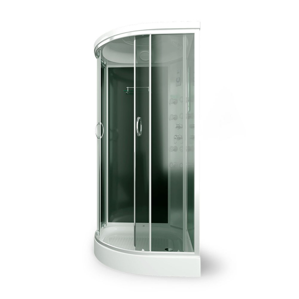 Душевая кабина 90x90x215 Erlit (ER4509P-C4) , Поддон низкий