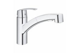 Фото Смеситель для кухни Grohe Eurosmart 30305001 выдвижной излив
