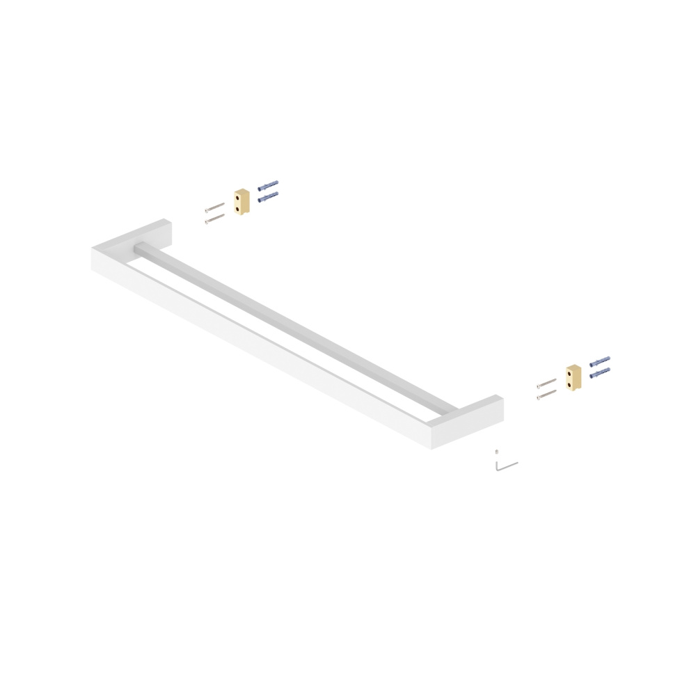 Фото Полотенцедержатель двойной Timo Petruma 15256/13 никель