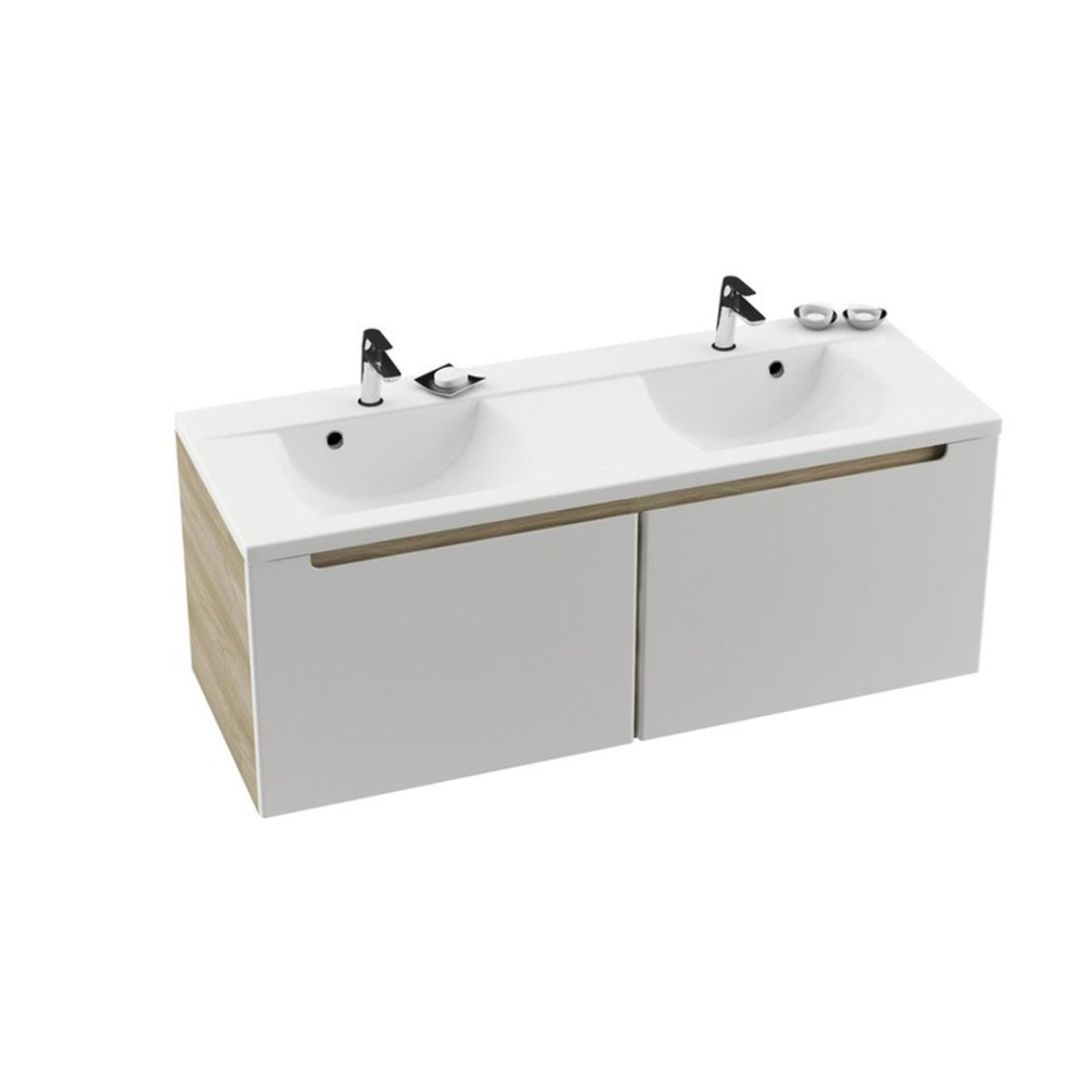 Фото Тумба под умывальник Ravak  (X000000943), бежевый, белый