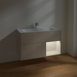 Villeroy Boch Finion F040GJHH Тумба под раковину 996х498 мм (light grey matt/sand matt)