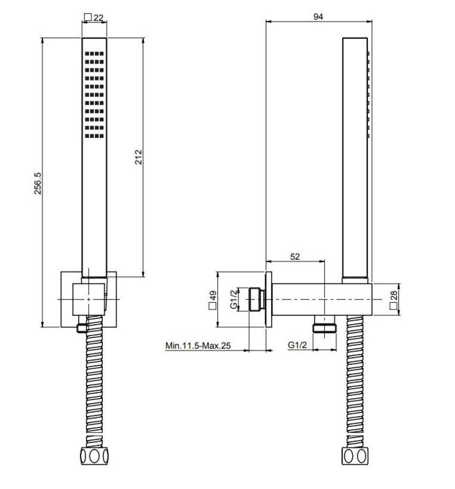 Душевой гарнитур Fima Carlo Frattini (F2438/2OTCR) хром