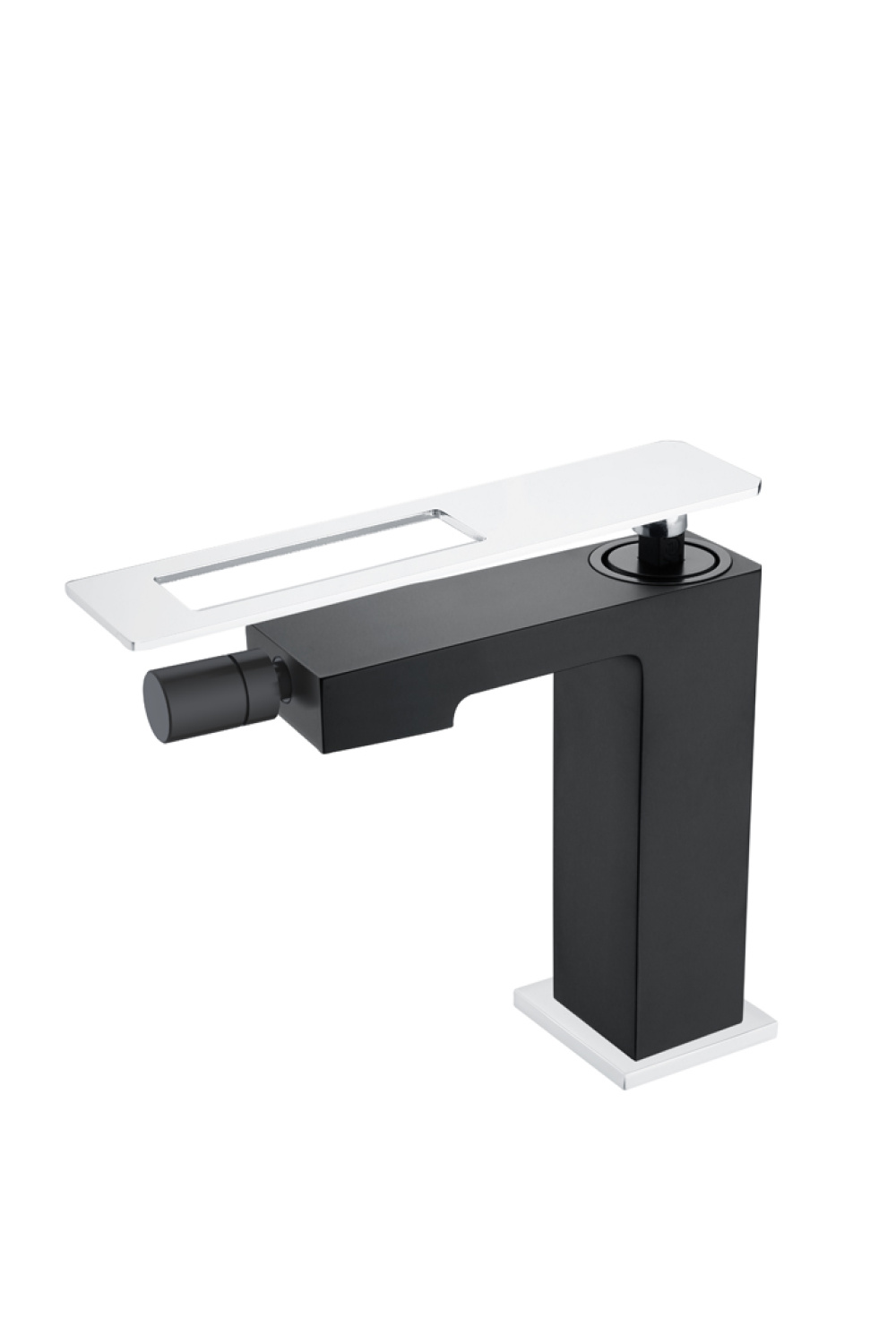 Фото Смеситель для биде Boheme Q (146-BCR) черный