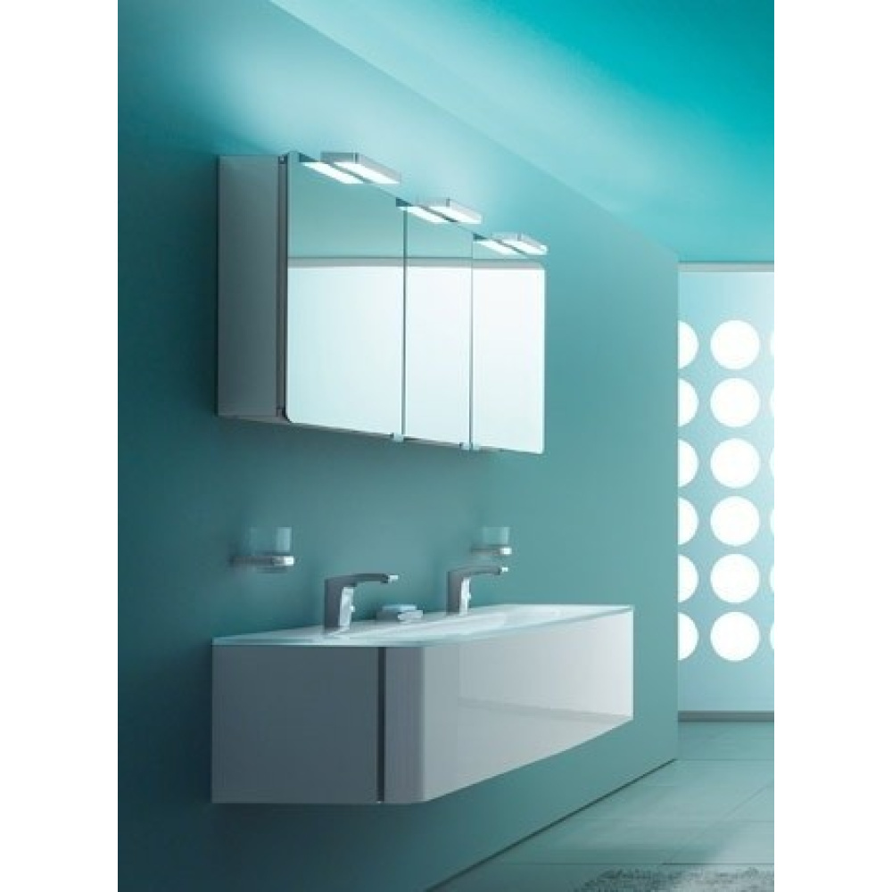 Зеркальный шкаф Keuco Elegance 21604176302, алюминий