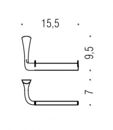 Фото Держатель туалетной бумаги Colombo Land (B2808.000) хром