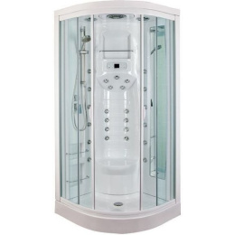 Душевая кабина 95x95x227 Aquanet (00172256) С гидромассажем, Акрил, Поддон низкий