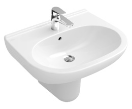 Фото Раковина компактная укороченная 53605001 VILLEROY&BOCH O'NOVO 500х400 мм