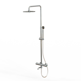 Фото Душевая система с термоcтатом Paini Cox 78CR687THSSD250F1B хром