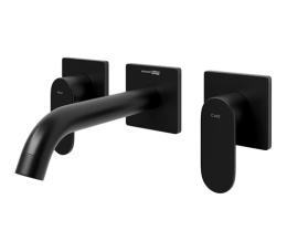 Фото Смеситель скрытого монтажа WasserKRAFT Elbe 7445 для раковины, цвет - черный