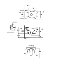 Фото Унитаз подвесной Globo 4ALL (MDS02.BI) белый