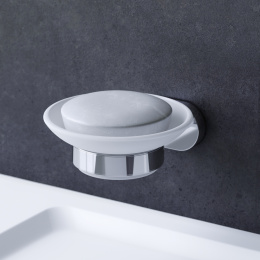 Фото Стеклянная мыльница Am.Pm Sense (A7434200) хром