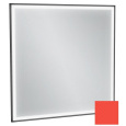 Зеркало Jacob Delafon Allure EB1435-S44, 80 х 80 см, с подсветкой, лакированная рама алый сатин