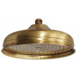 Фото Верхний душ Fiore Old style 35GO0421, 20x20 см, 1 режим, струи, золото sntx