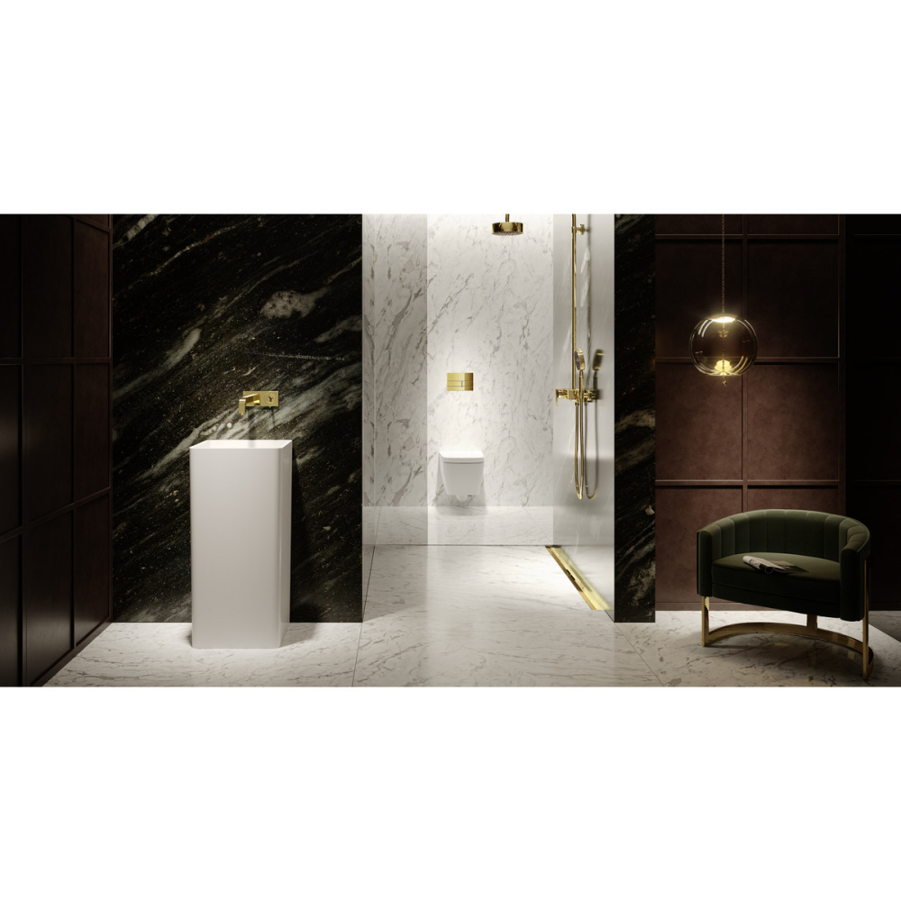 Клавиша смыва Tece TECEsquare II (9240839) золото