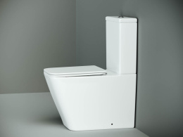 Пристенная чаша сиденьем Ceramica Nova Cubic CN1803-B