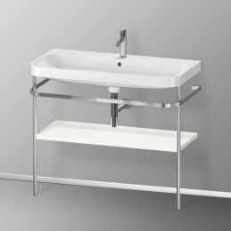 Консоль напольная с умывальником Duravit Happy D.2 Plus HP4838O2222, белый