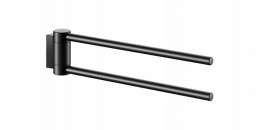 Держатель полотенца Keuco Plan 14919370000, черный, матовый