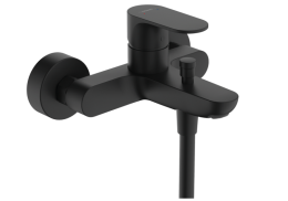 Смеситель для ванны и душа Hansgrohe Rebris S (72440670) черный матовый