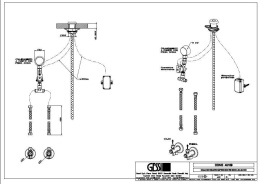 Фото Электронное управление для настенного излива Gessi Cono (45109#031) хром