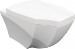 Унитаз-биде Bien Fracture FRKA056GMVP1W3000 подвесной с сиденьем микролифт