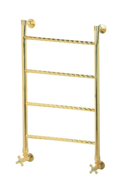 Фото Полотенцесушитель водяной Boheme Oro (706) золото