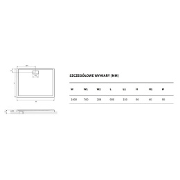 Excellent Zero BREX.1203.140.090.WHN Поддон 140x90 (белый)