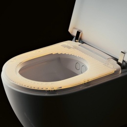 Фото Унитаз подвесной Villeroy & Boch ViClean-I V0E200R1 с функцией биде, альпийский белый CeramicPlus