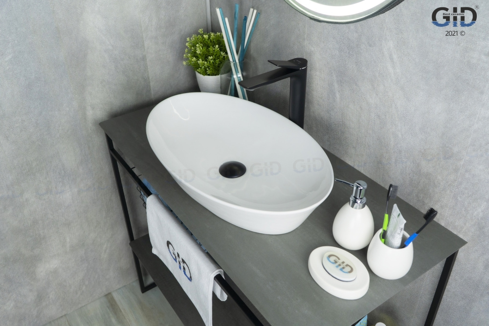 Фото Раковина накладная Gid N9397