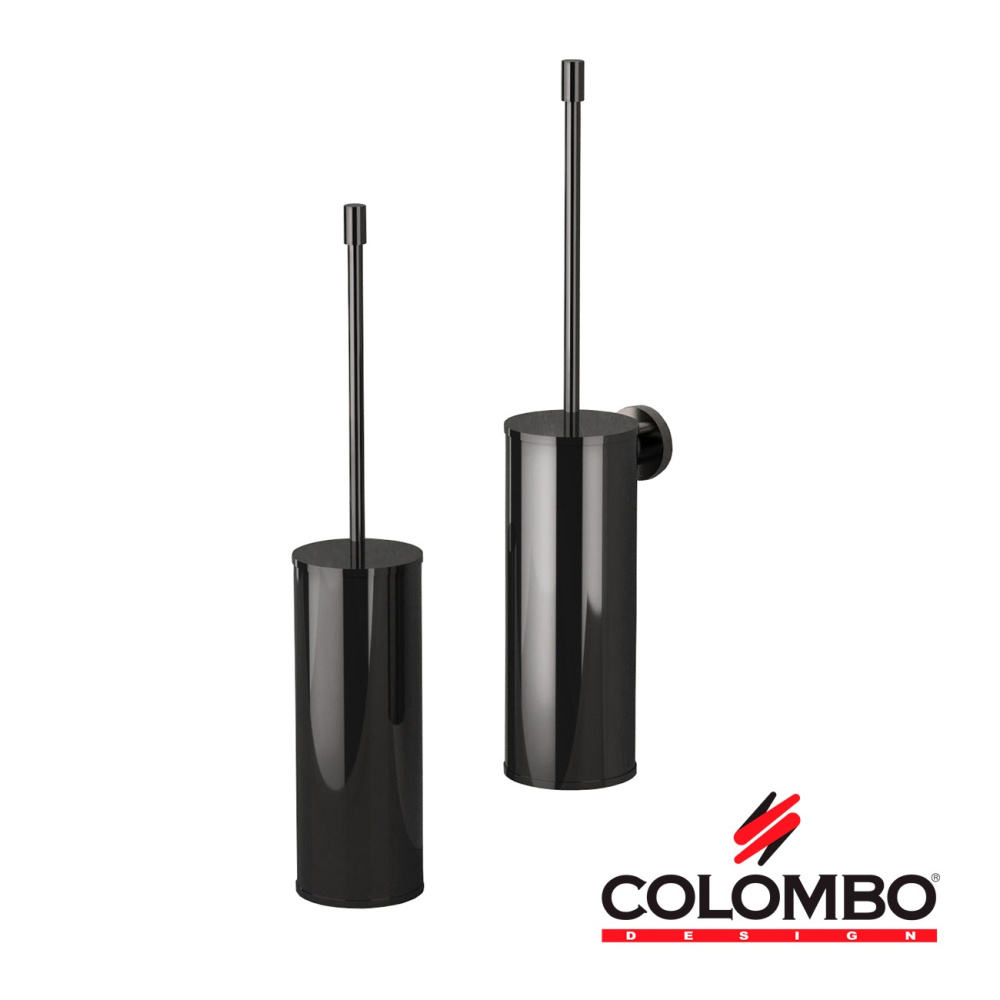 Colombo Design PLUS W4962.GL - Ершик для унитаза, настенный (графит полированный)