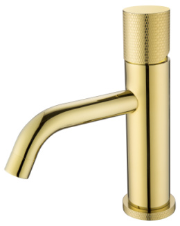 Смеситель для умывальника Boheme Stick (121-G-MR-B) золото