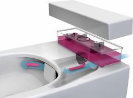 Подвесной унитаз Vitra Metropole (7672B003-1687/90-003-009) белый