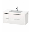 Тумба с раковиной 100 см Duravit L-Cube LC6928O2222, белый