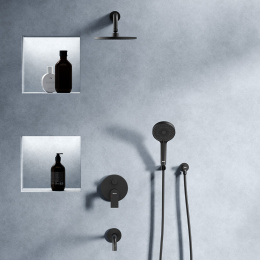 Встраиваемая душевая система Damixa Apollo (947510300) Чёрный