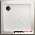 Devon&Devon Arabesque Поддон квадратный с сифоном 80х80 см образец