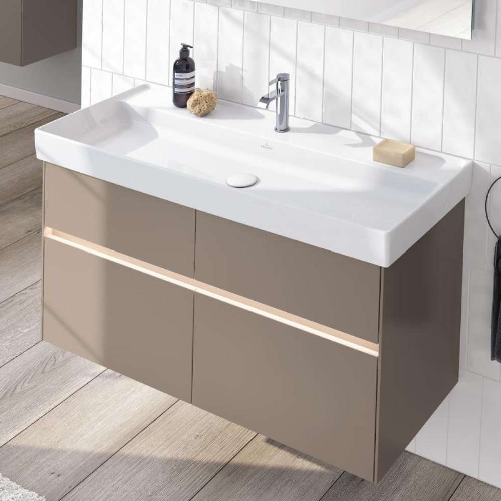 Villeroy Boch Collaro C012L0VG Тумба под раковину 1154х444 мм (Truffle Grey)