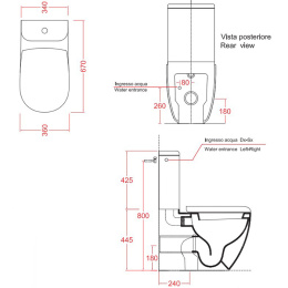 Напольный унитаз ArtCeram File 2.0 (FLV003 16 00)