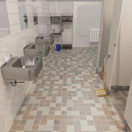 Фото Раковина антивандальная подвесная AN-WB001 из нержавеющей стали