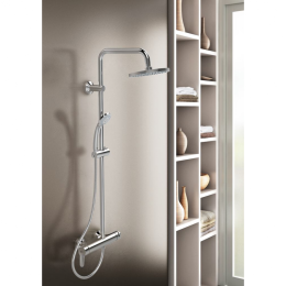 Душевая система в комплекте с настенным смесителем для душа Ideal Standard IDEALRAIN ECO B1098AA