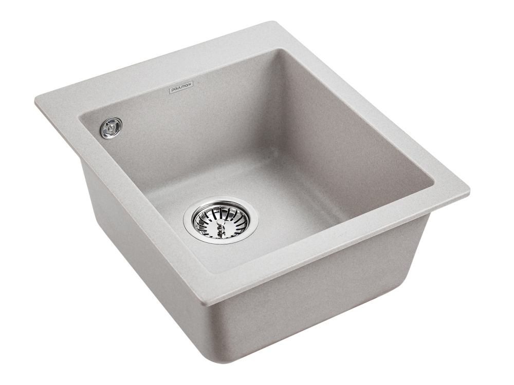 Мойка для кухни Paulmark Kante (PM104249-GR) серый