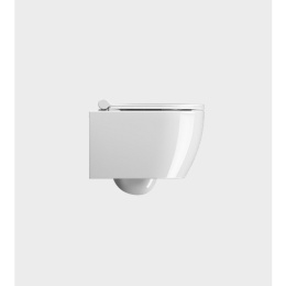 Унитаз подвесной GSI PURA 880211 460 мм х 350 мм, Swirlflush, для крепежа FISR2, белый глянцевый