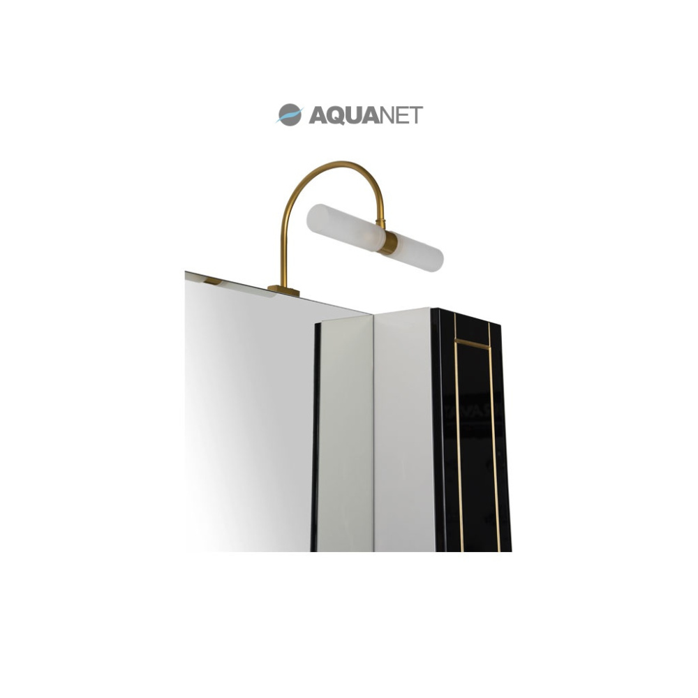 Мебель для ванной Aquanet Честер 60 черный/золото