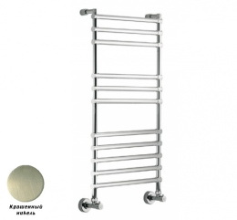 Фото Полотенцесушитель водяной Margaroli Sole 46437011BNN, крашеный никель